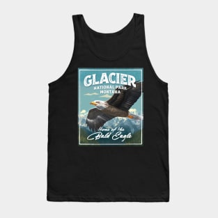 Glacier National Park, Bald Eagle Tank Top